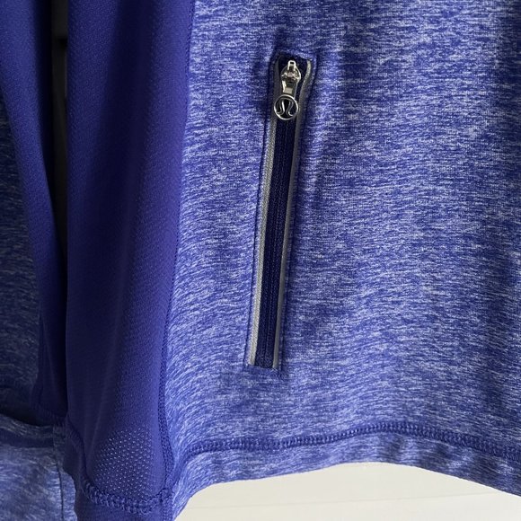 Lululemon Star Runner Pullover Pigment Blue size 6 rare - Picture 14 of 15